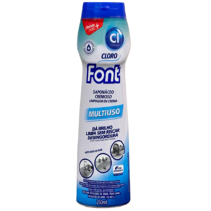 Saponáceo Cremoso Font Cloro 250ml