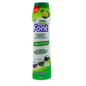 Limpiador Saponáceo en Crema Font Citrus 450ml