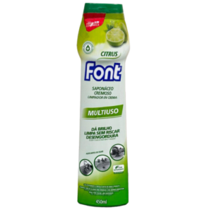 Saponáceo Cremoso Font Citrus 450ml