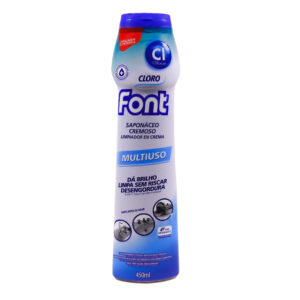 Limpiador Saponáceo en Crema Font Cloro 450ml