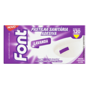 Pastilha Detergente Sanitária Adesiva Font